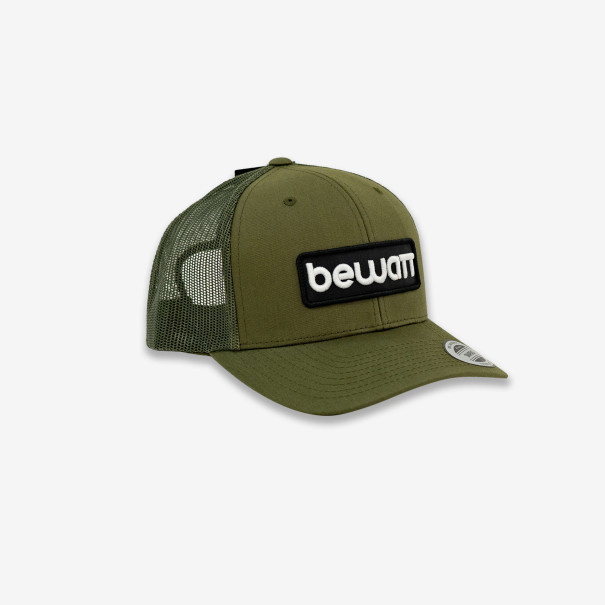 BEWATT Camouflage Green Retro Trucker...