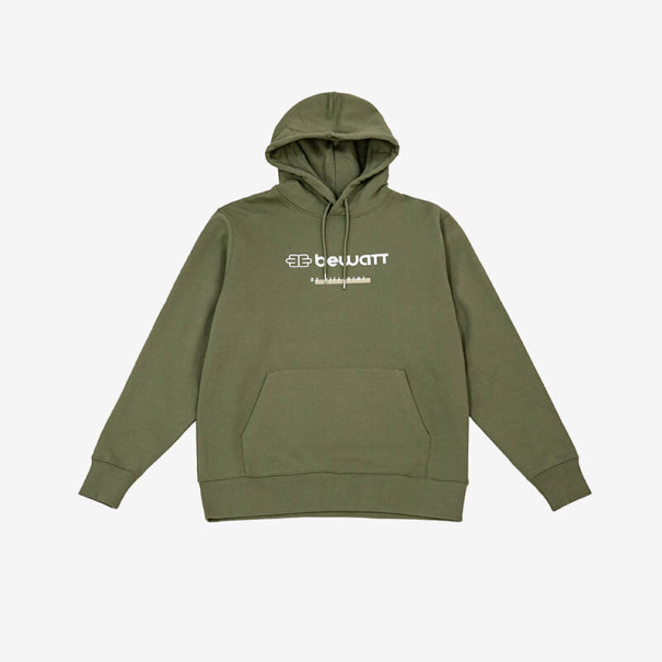 Green hoodie