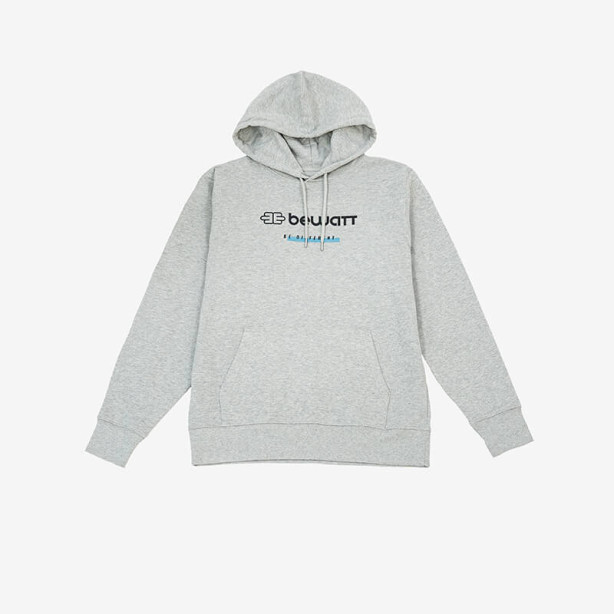 Sudadera blanca con capucha