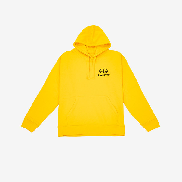 Yellow hoodie