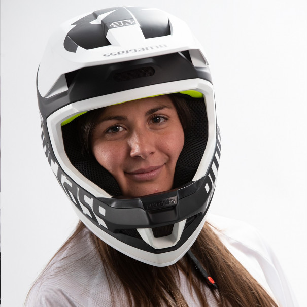 Casco Bluegrass Legit Carbon Blanco y...