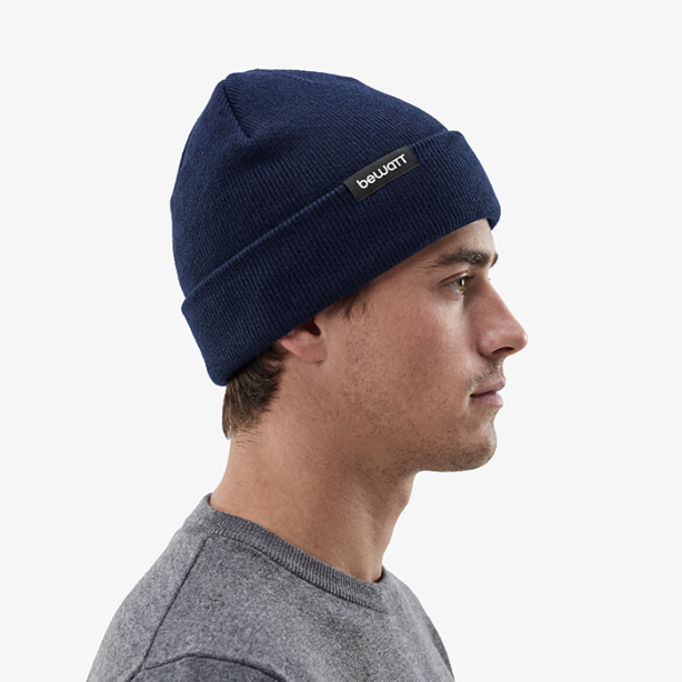 Blue hat
