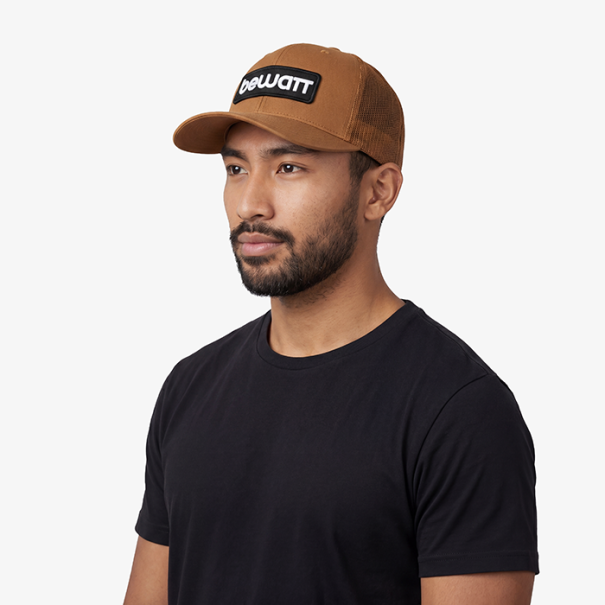 Retro Trucker Cap Brown