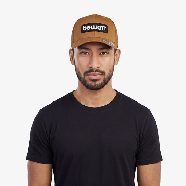 Gorra Retro Trucker Marrón
