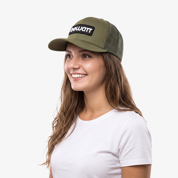 BEWATT Camouflage Green Retro Trucker...